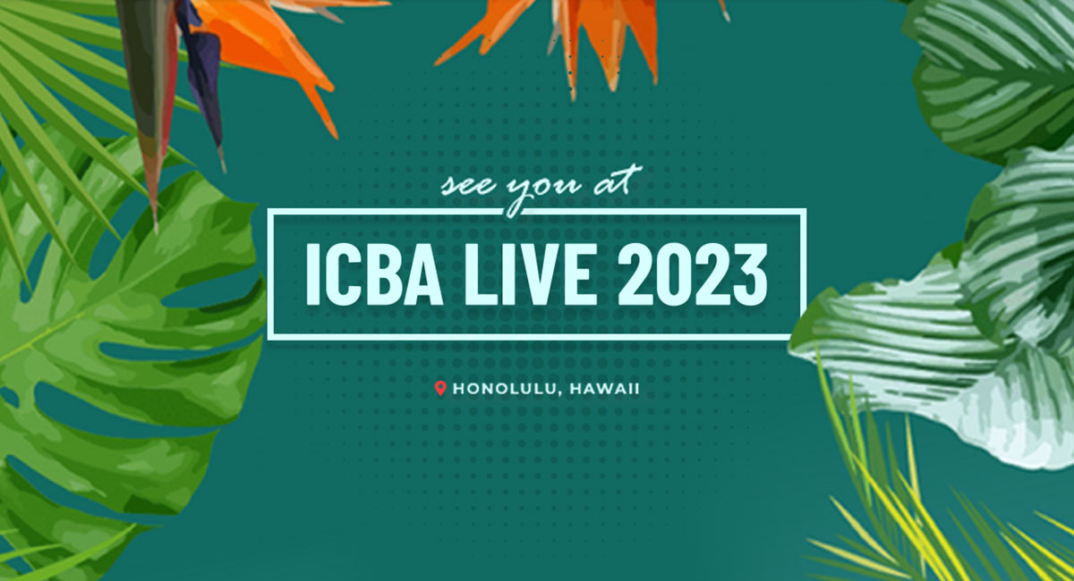 ICBA Live 2023 GreenCap ICBA Live 2023 GreenCap
